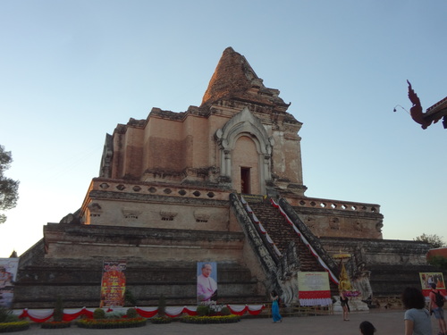 historic part of Wat Chedi Luang