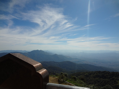 Doi Inthanon temple view