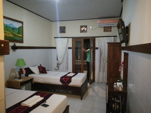 Hotel Room Kuta Our room in Kuta